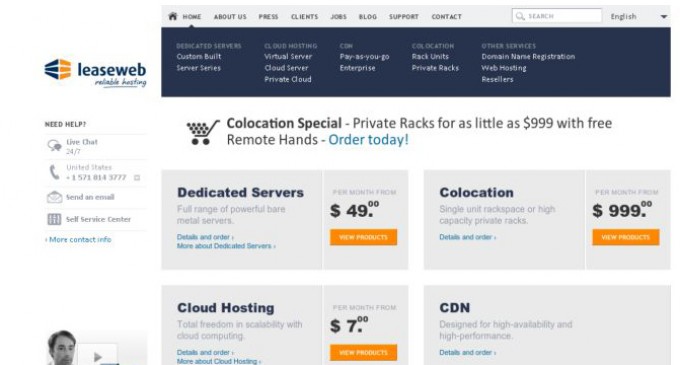 LeaseWeb introduces new private cloud platform powered by Apache CloudStack