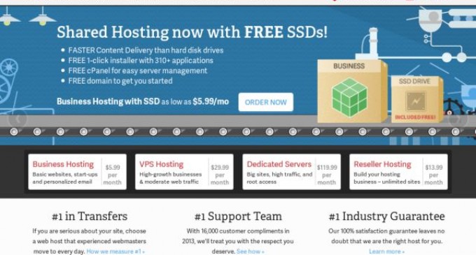 InMotion Hosting Announces Improved Dedicated Hosting With SSDs