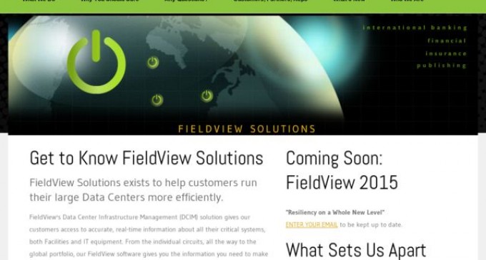 FieldView Solutions’ Data Center Management Software Selected by Rackspace