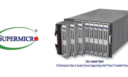 Supermicro Launches New Enterprise Class 8-Socket Server for Intel Xeon Scalable Processors