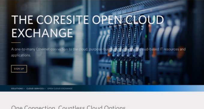 CoreSite Announces Availability of VMware Cloud on AWS in Four Markets