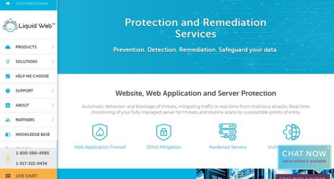 Liquid Web Announces Protection and Remediation Services for their Managed Hosting Solutions