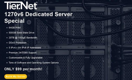Tier.Net Launches 1270v6 Dedicated Server