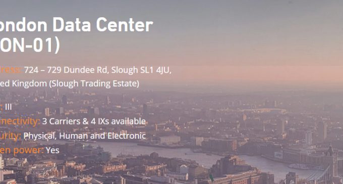Leaseweb UK opens Slough data center to broaden UK footprint and offer competitively priced colocation and expanded DR services