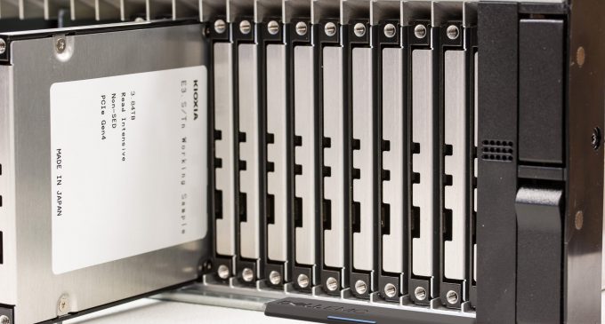 KIOXIA Demonstrates New EDSFF SSD Form Factor Purpose-Built for Servers and Storage
